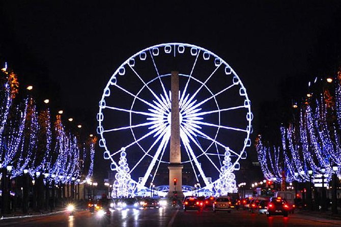 Paris Christmas Illuminations and Local Festivities Private Tour - Galeries Lafayette Paris Haussmann: the Christmas tree and rooftop payoff