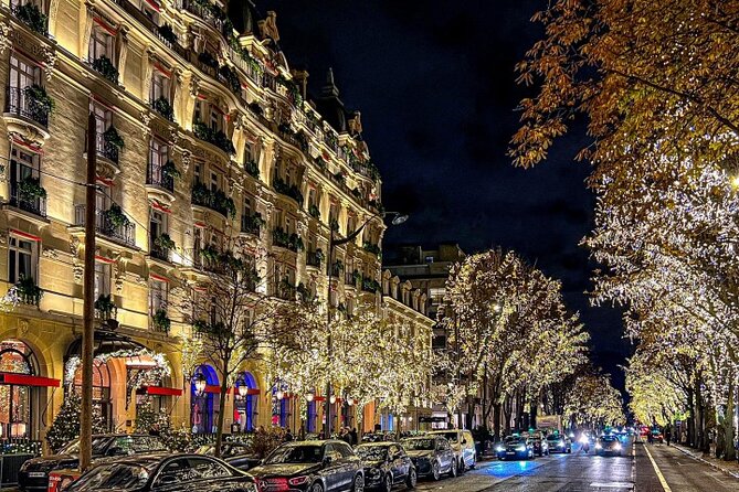 Paris Christmas Lights & Stories with Tastings on Champs-Élysées - Champs-Élysées at Full Glow: Walking Without Route-Planning