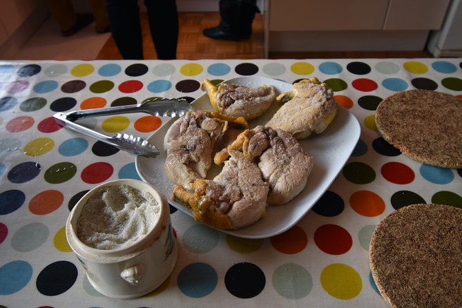 ‍Paris Small Group French Christmas Cooking Class - The Sit-Down Tasting: Food, Wine, and 45 Minutes to Enjoy It