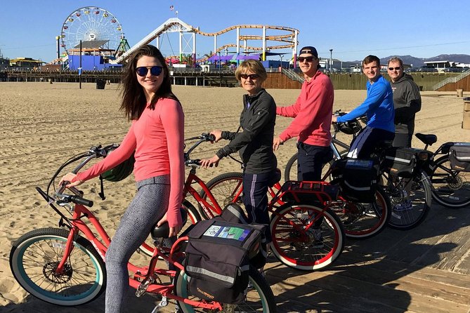 Private EBike Tour of Santa Monica and Venice Beaches - The 26-Mile Bike Path: your moving classroom along the coast