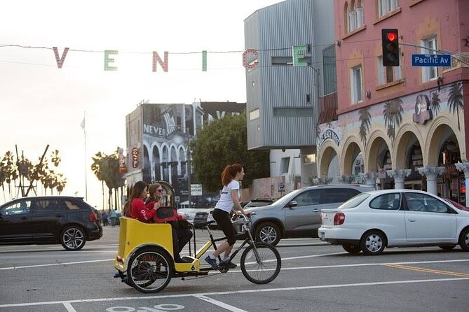 Private Rickshaw Tour of Santa Monica and Venice Beach - Your rickshaw and guide: how the ride feels