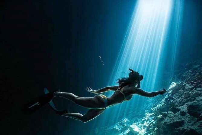 Private Tour Cenotes of Mucuyche & Santa Barbara in one day - Hacienda Mucuyché Cenotes: Carlota first, then the cave-style Cenote Azul