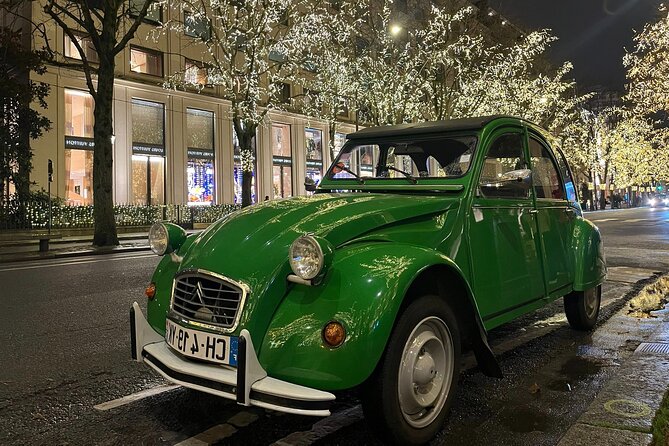 Private tour Paris Christmas lights tour 2 hours in Citroën 2CV - Key Things to Know Before You Ride a 2CV at Night