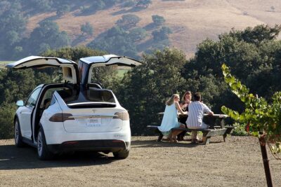 Private Wine Tasting Tour from Santa Barbara - Luxury pickup in a Tesla Model X or Mercedes (and why it changes the day)