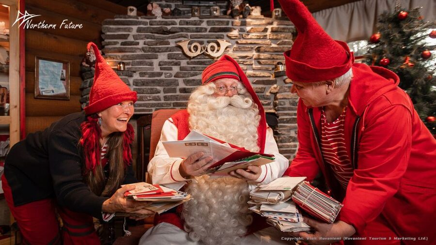 Rovaniemi: Meet Santa Claus, Reindeer Sleigh Ride & Huskies - Entering the Arctic Circle: certificate day with aurora potential