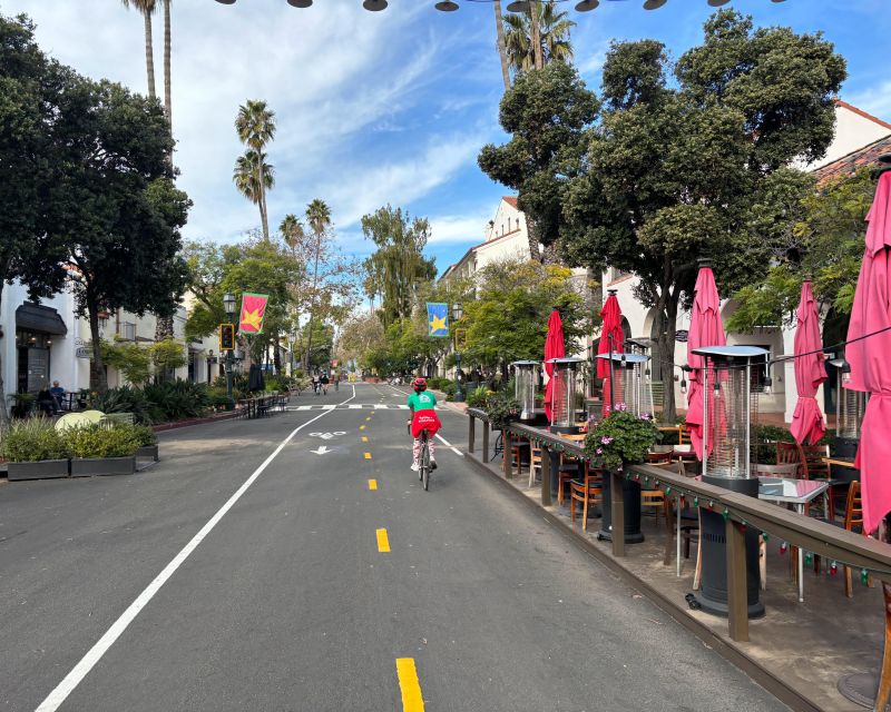 Santa Barbara: Guided Tour on electric bikes (private) - Moreton Bay Fig Tree: a stop that earns its short time
