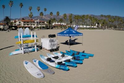 Santa Barbara Kayak or Stand Up Paddle Rental - Getting there: 45 W Cabrillo Blvd by the pier