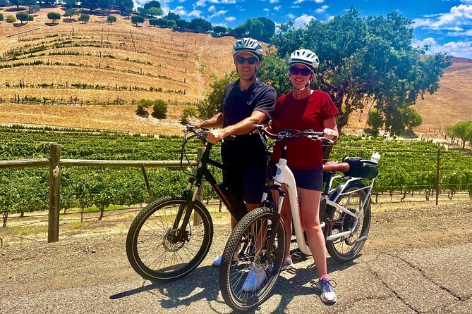 Santa Barbara Vineyard to Table Taste Tour by E-Bike - Rideau Vineyard and the first Los Olivos wine tasting flight