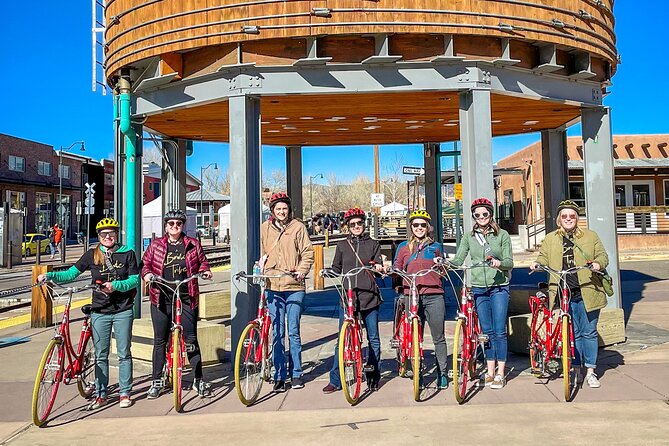 Santa Fe Art and History Small Group Bike Tour - Getting started at Routes Bicycle Tours & Rentals on Guadalupe St.