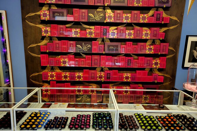 Santa Fe Chocolate Tasting and History Exploration Tour - La Fonda on the Plaza: starting with chocolate history in a historic lobby