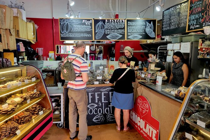 Santa Fe Chocolate Tasting and History Exploration Tour - Three chocolatiers near Santa Fe Plaza: bean to bar, 109 East Palace, and Senior Murphy’s