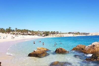 Santa Maria and Chileno Bay Snorkel Adventure Los Cabos - Chileno Bay First: Overhangs, Sand Gullies, and Fish You Can Search For