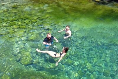 Santa Maria, Sal: All inclusive Salt Lake, Blue Eye and Shark Bay - Blue Eye at Buracona: A Natural Pool You Can Swim When the Conditions Agree