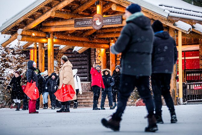Santa Village Tour+Lapland Cuisine In Glass Igloo+Snow Scooters - Santa Claus Village: meeting Santa and crossing the Arctic Circle