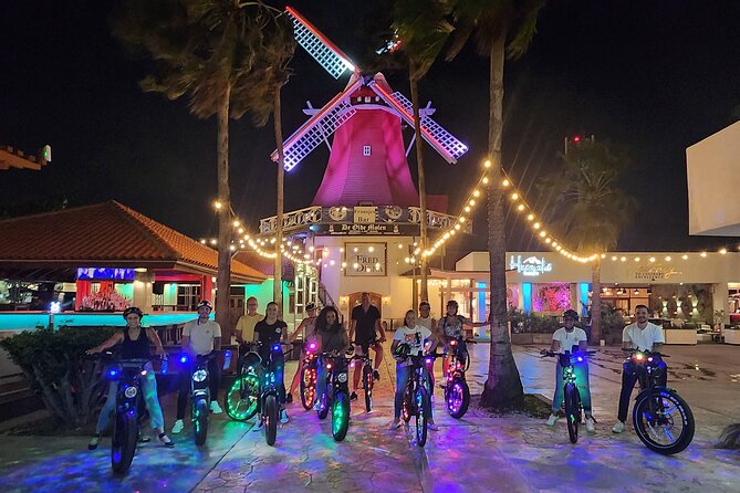 Semi-Private Christmas Edition Twilight Glow E-Bike Oranjestad - Key highlights you’ll feel right away