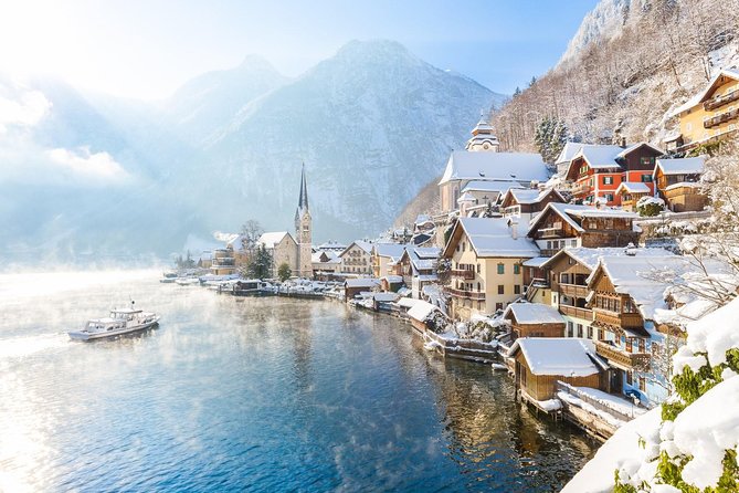 Small-Group Christmas Day Trip to Hallstatt from Vienna - St. Wolfgang Christmas market: Wolfgangikirche and the late-day atmosphere