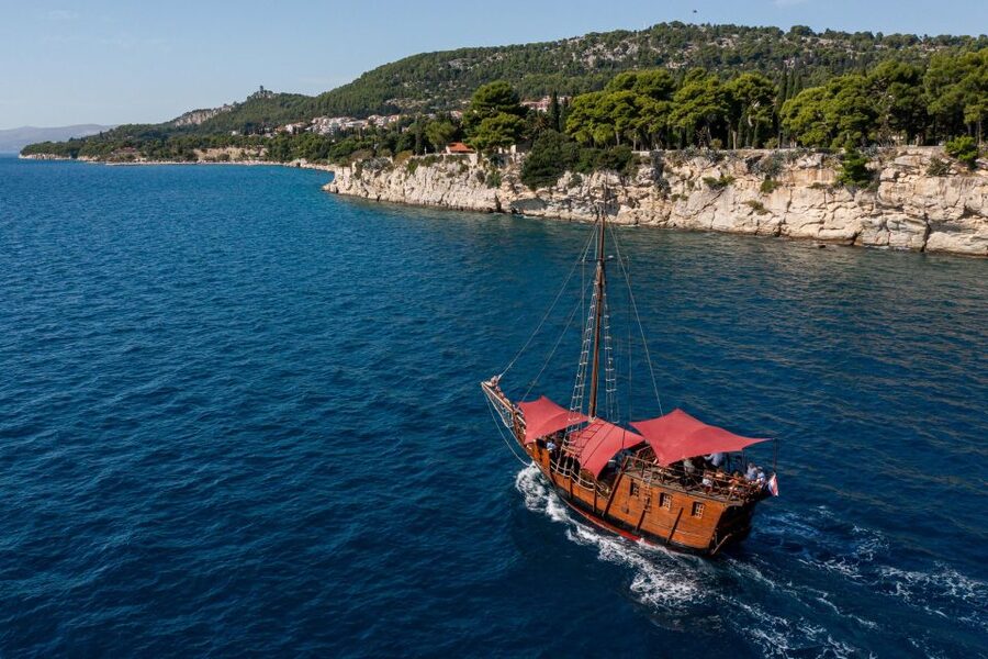 Split: Cruise on Unique Columbo's Pirate Ship "Santa Maria" - Photos and views: where you’ll get the good shots fast