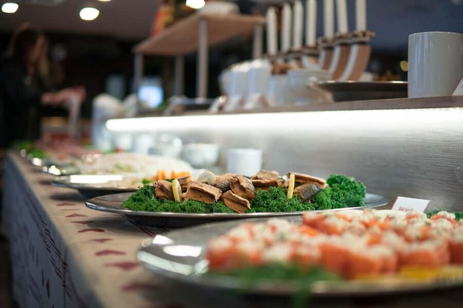 Stockholm: All-You-Can-Eat Christmas Buffet Cruise Livemusic - The buffet: what you actually get on the all-you-can-eat table