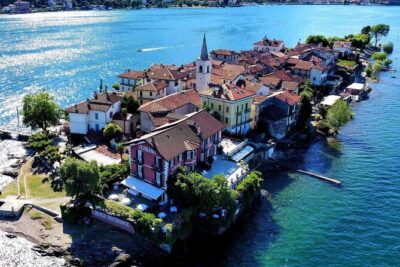 Stresa: Private Cruise to Verbania or Santa Caterina del Sasso - The cruise route: villas, coastline angles, and the Santa Caterina del Sasso viewpoint