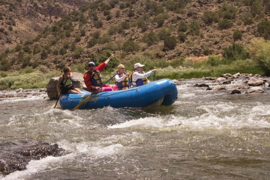 Taos/Santa Fe: Rio Grande Half-Day Float Trip - Where the Rio Grande Float Starts: Dixon, NM and the No-Cell-Phone Reality