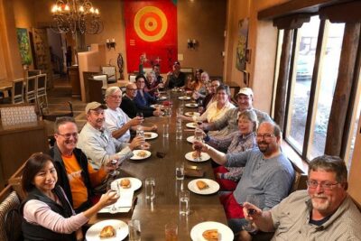 Taste of Santa Fe Wine and Dine Lunch - How Much Walking You’re Really Doing (and What Shoes to Wear)