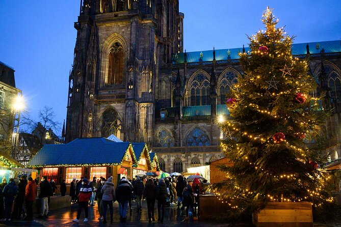 Taste, Stroll & Discover Strasbourg’s Christmas Magic - La Petite France: canals and half-timbered houses in Christmas light