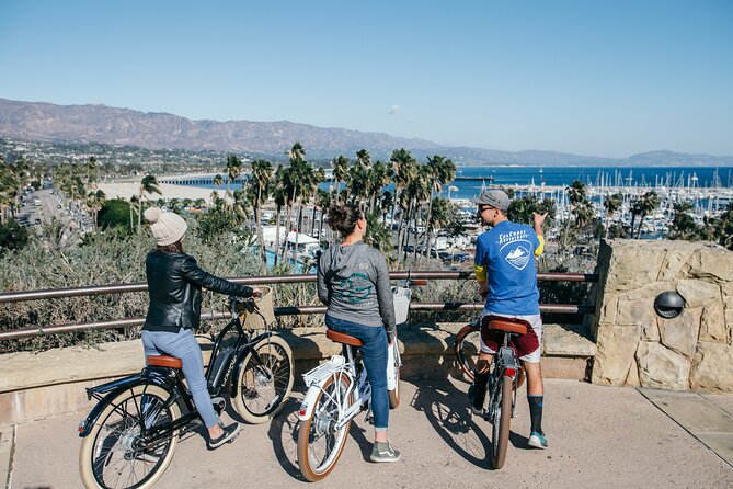 The Original Group Electric Bike Tour of Santa Barbara - A 1:00 PM E-Bike Ride That Shows Off Santa Barbara Fast