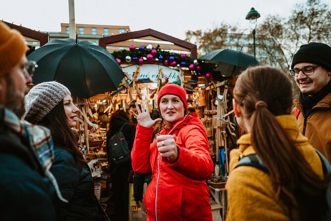 Tour 3 Magical Prague Markets with Locals, Christmas Goodies incl - Namesti Miru: handicrafts from the people who make them