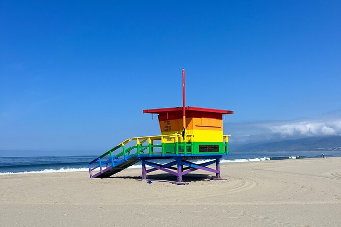 Venice and Santa Monica French Bicycle Tour - Venice Beach Boardwalk ride: a breezy link to Santa Monica