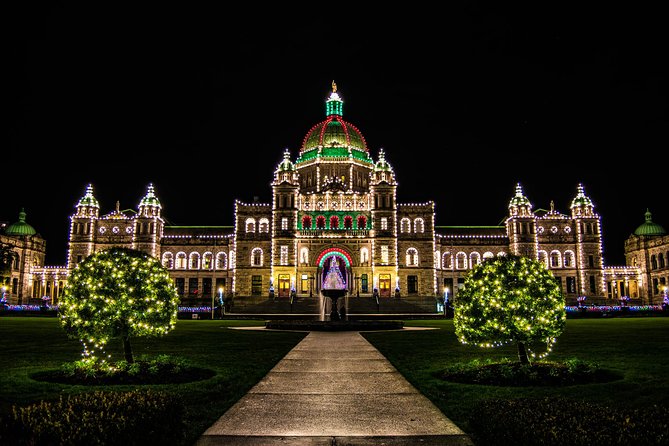 Victoria and Butchart Gardens Christmas Tour - The return ferry: you get the views twice