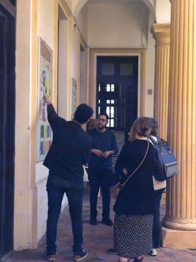 WALKING TOUR - A journey through the history of Santa Cruz - Getting set at the start: the Plaza 24 de Septiembre meeting point