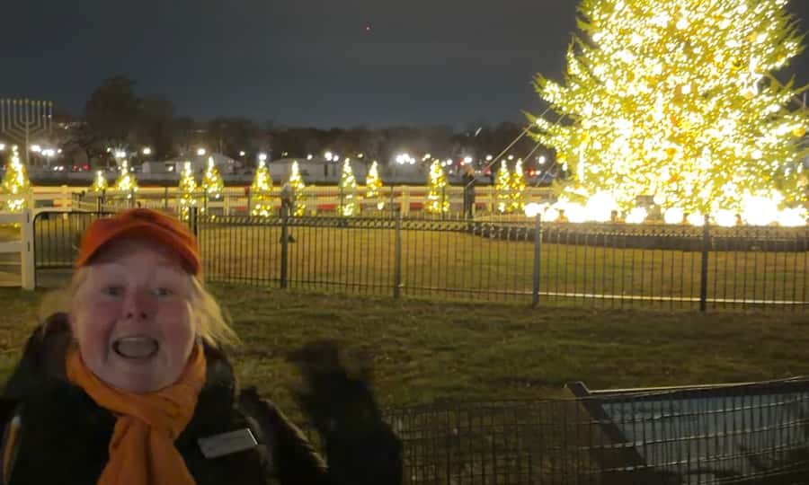 Washington, DC: Christmas Tree & Holiday Lights Bus Tour - Meeting at Willard: Getting Oriented Fast