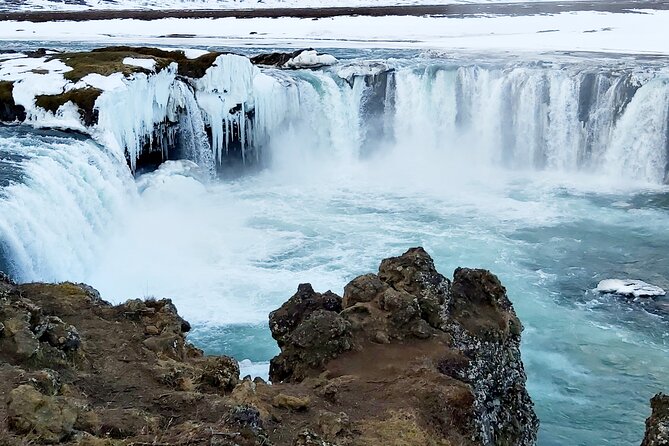 Winter Combo Godafoss Christmas House and The Forest Lagoon - Key things you’ll notice right away